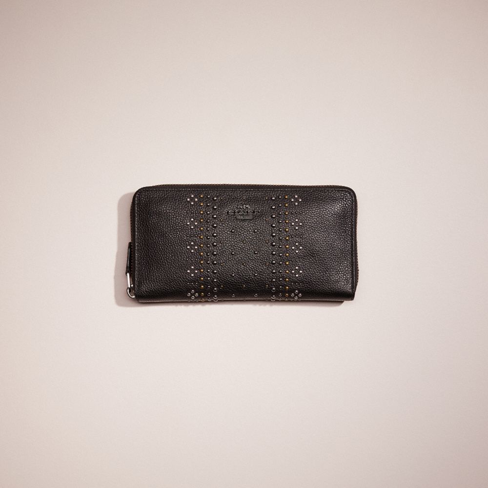 ファッションなデザイン Wallet Accordion Restored | COACH® With Rivets Bandana 小物