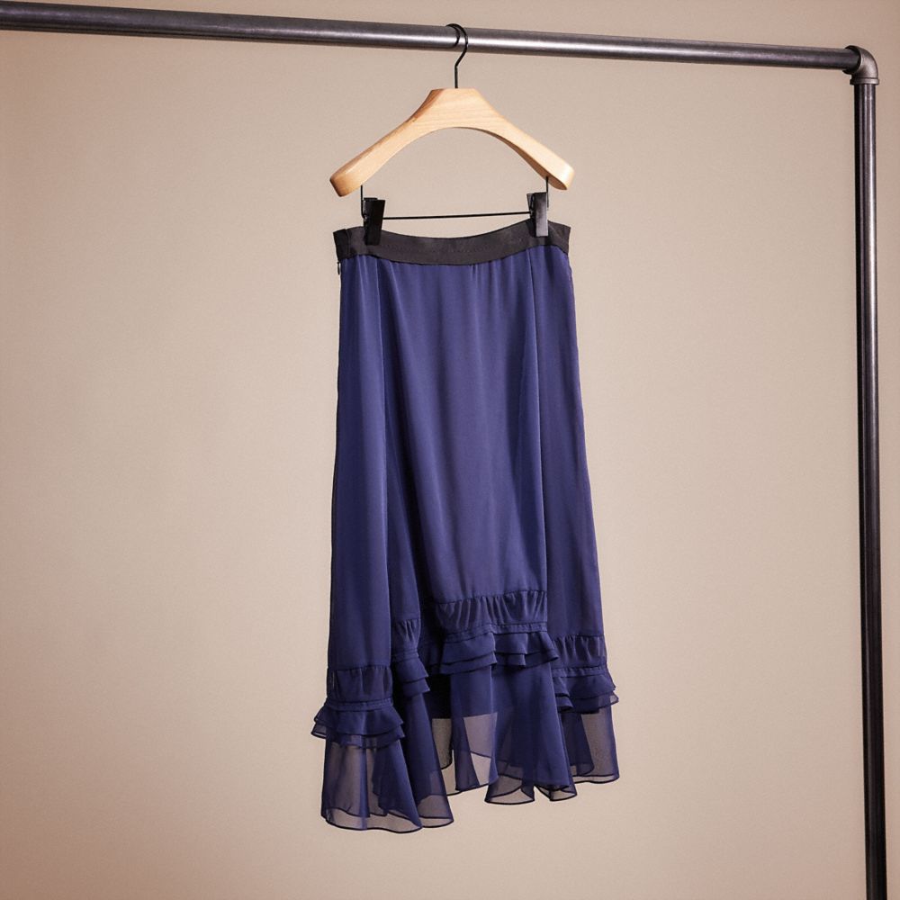 Restored Long Tiered Skirt