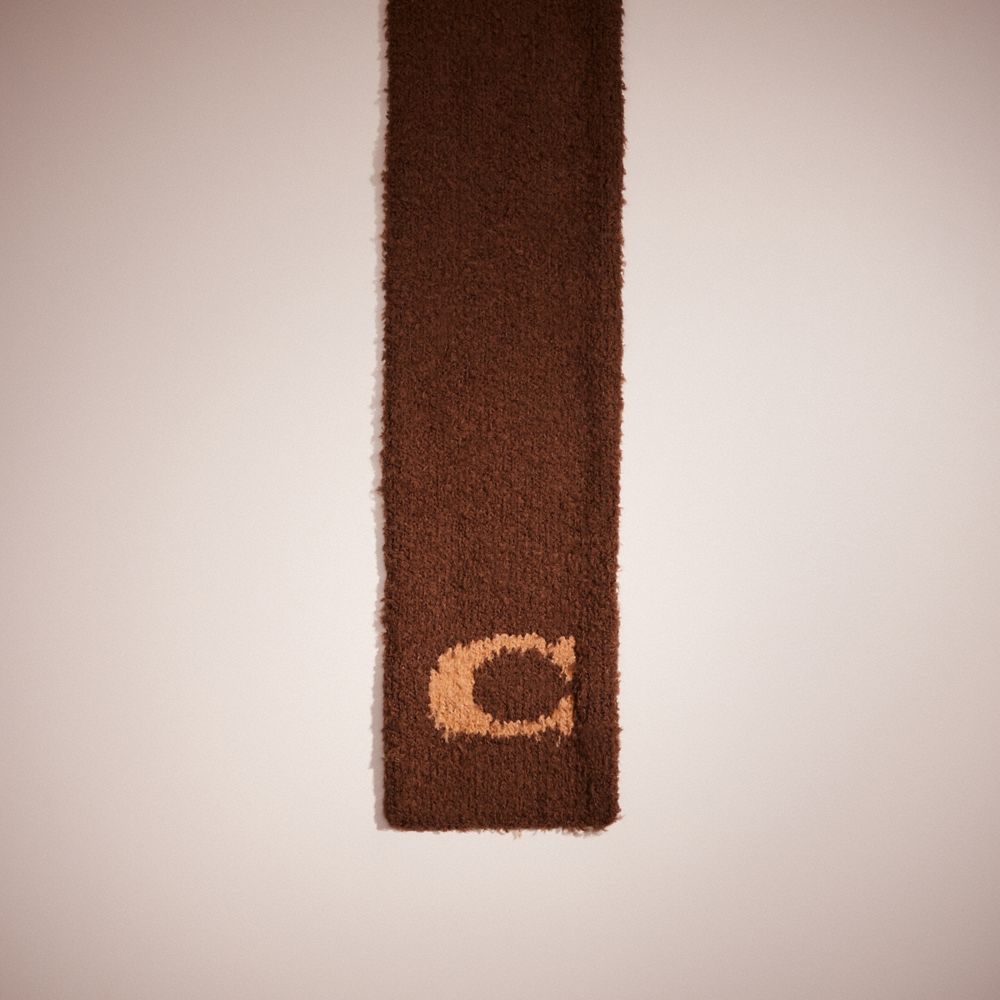 Restored Sherpa Knit Scarf