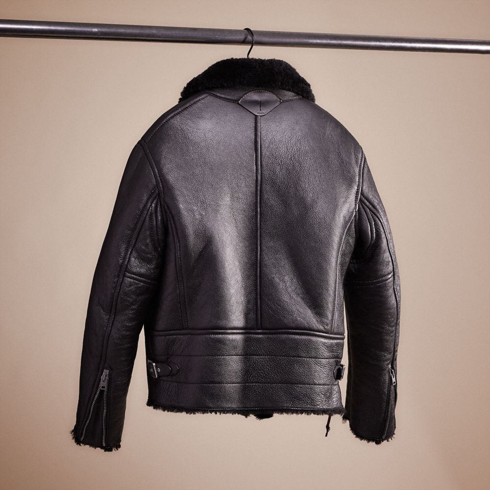 Upcrafted Shearling Moto Jacket | COACH®