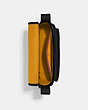 COACH®,TABBY MESSENGER,Glovetan Leather,Medium,Brass/Black,Inside View,Top View