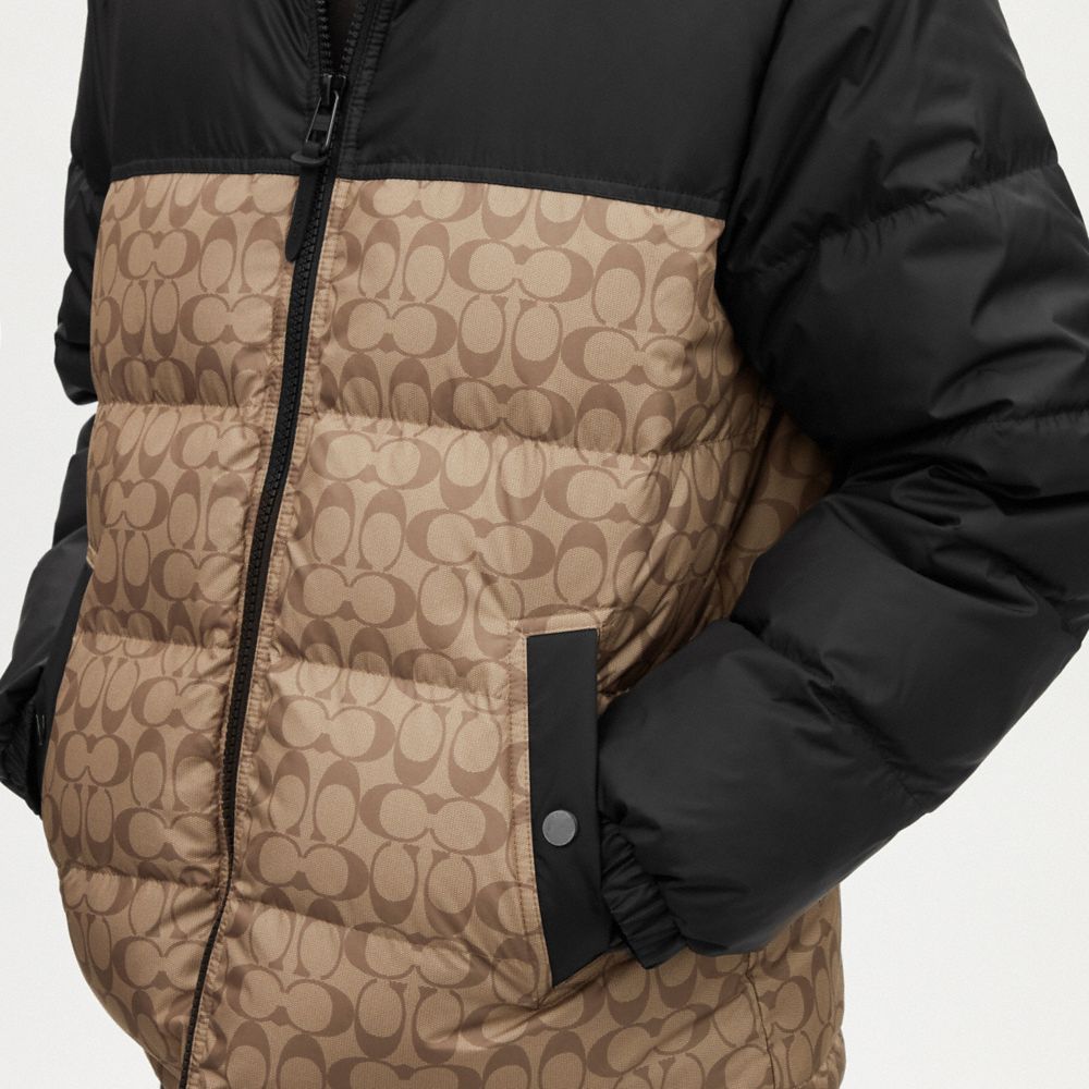 Gucci X The North Face Print Jacket Beige