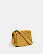 COACH®,TABBY MESSENGER 19,Smooth Leather,Mini,Pewter/Yellow Gold,Angle View