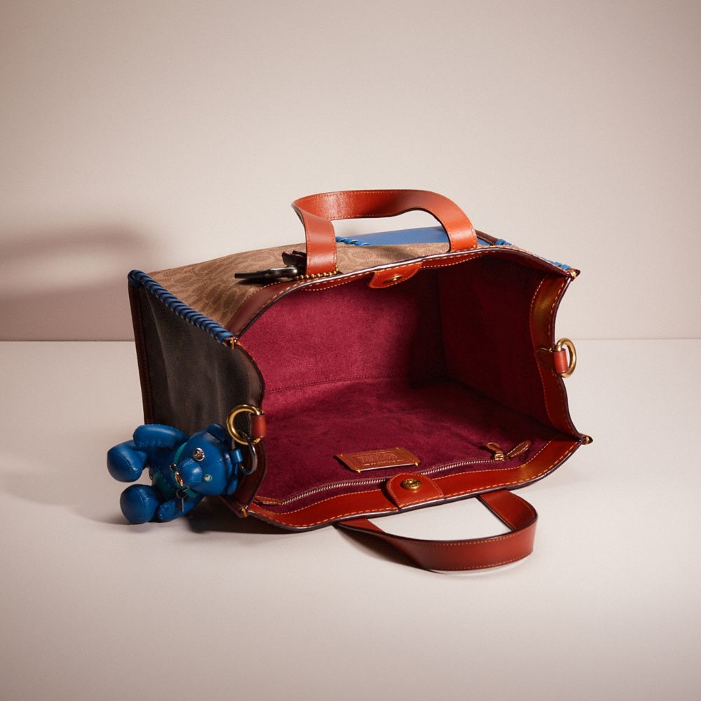 Upcrafted Field Tote In Signature Canvas With Horse And Carriage Print