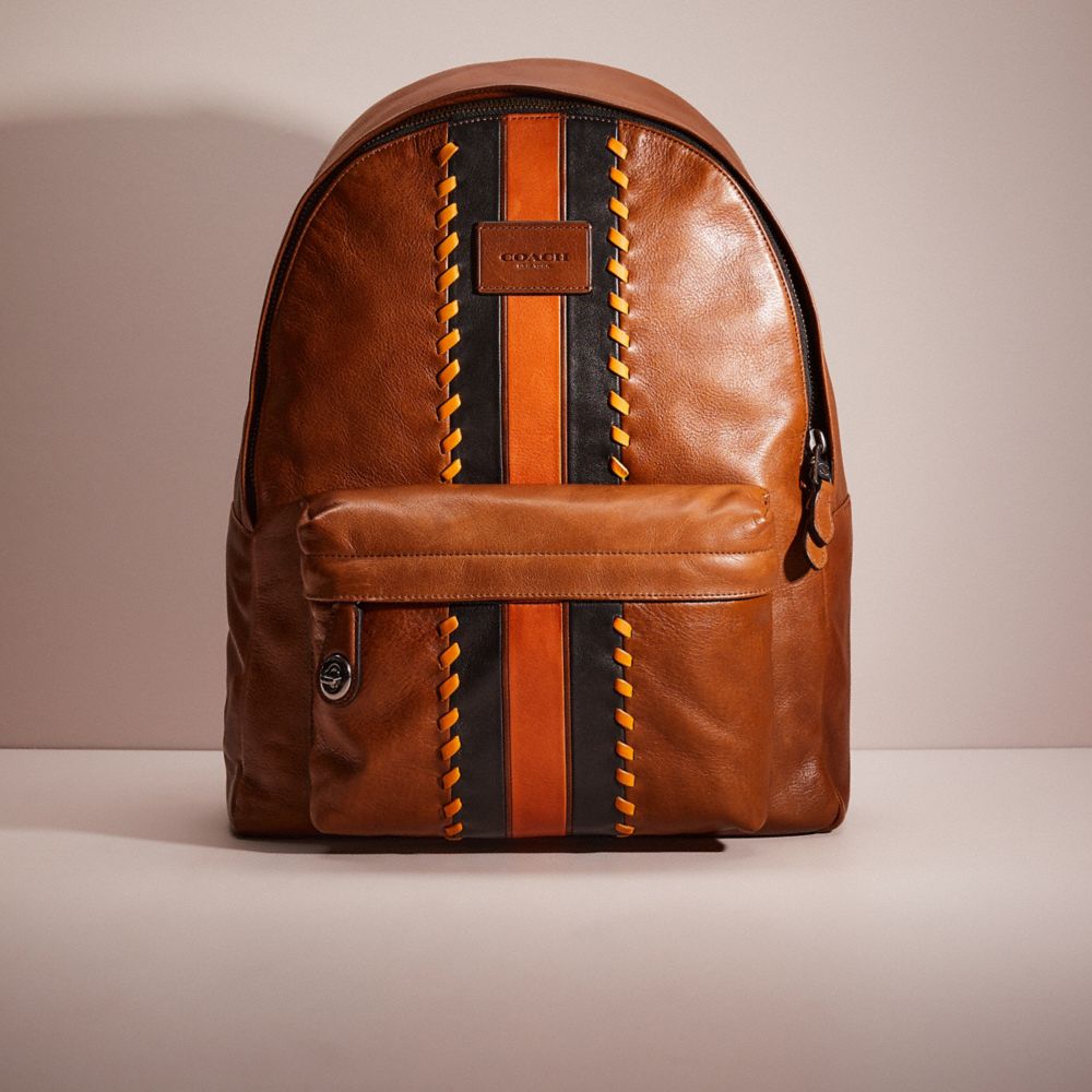 Upcrafted Campus Backpack With Varsity Stripe COACH