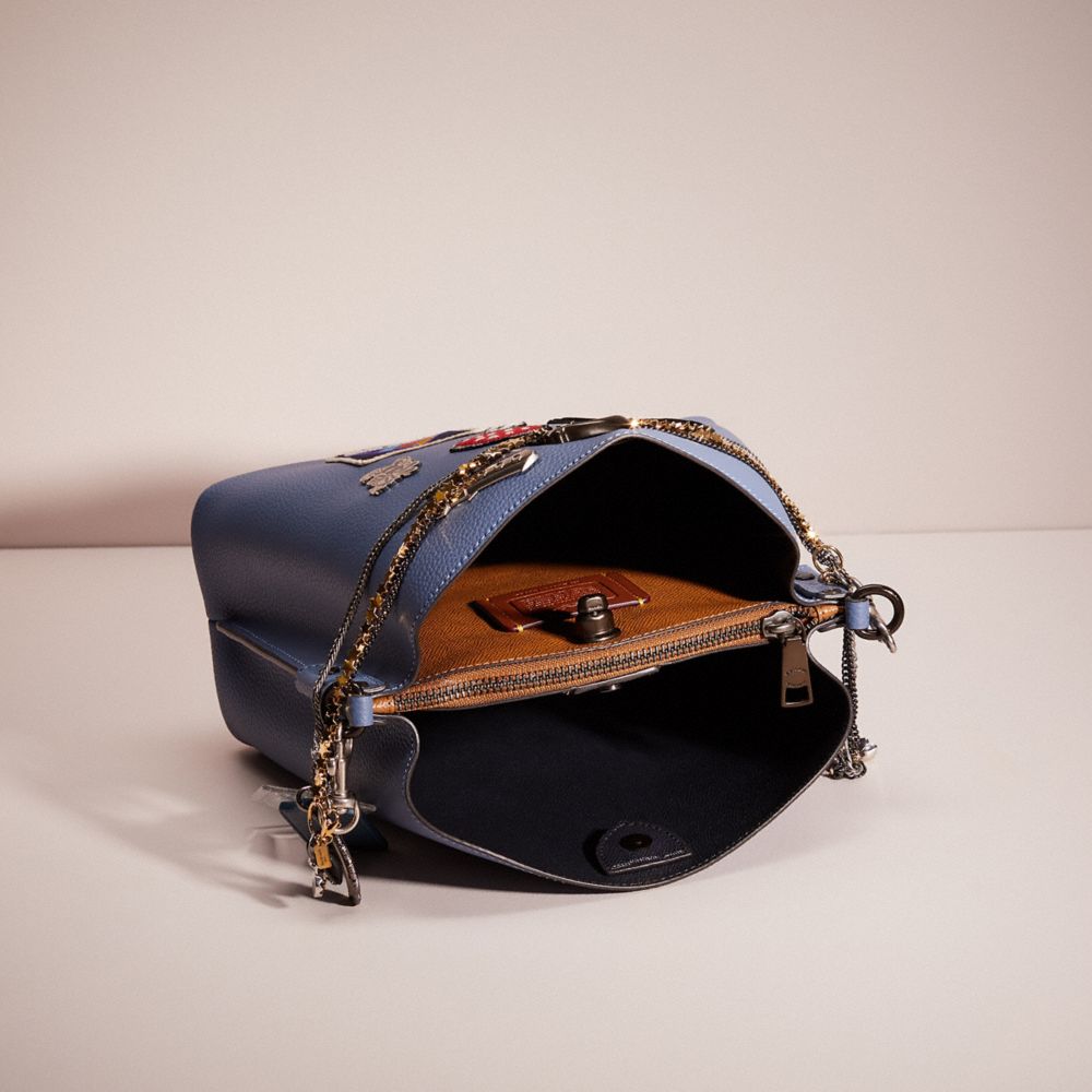 Upcrafted Willow Bucket Bag In Colorblock