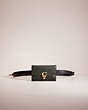COACH®,UPCRAFTED BELT BAG CREATION,Glovetanned Leather,Brass/Amazon Green,Front View