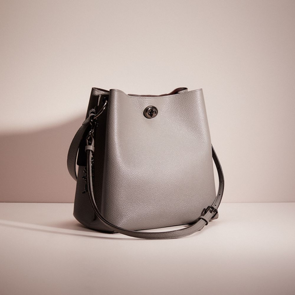 Polished pebble leather on sale charlie bucket crossbody