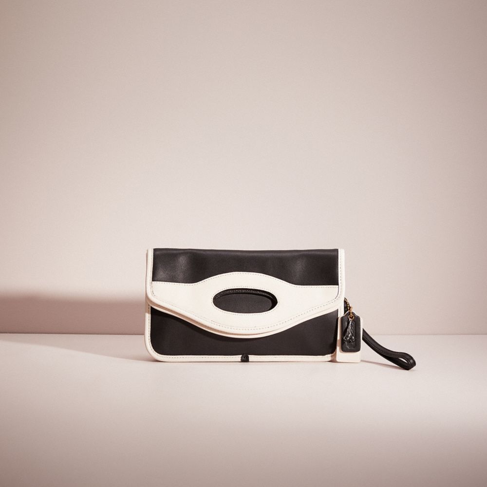 Upcrafted Foldover Cut Out Clutch Crossbody