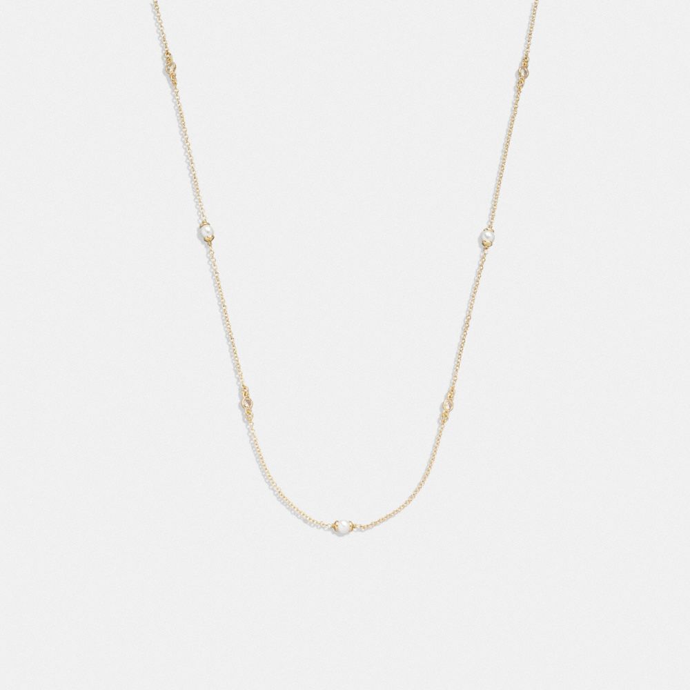 COACH® | Classic Pearl Long Necklace