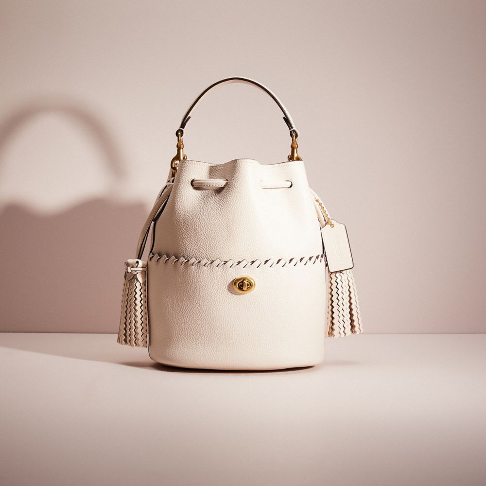 COACH Restored Lora Bucket Bag With Whipstitch