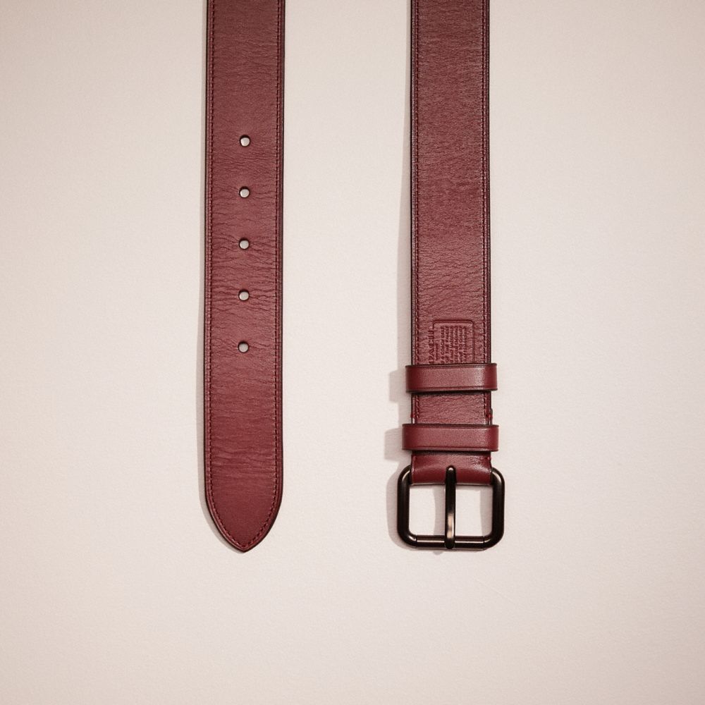 Restored Roller Buckle Belt, 38 Mm