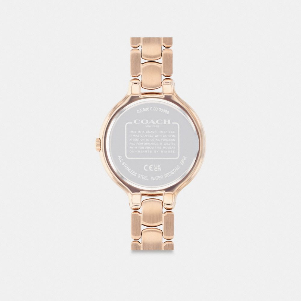 COACH®,Chelsea Watch, 32 Mm,,Back View