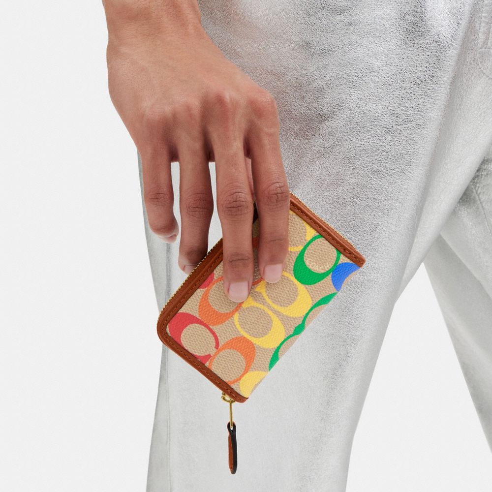 公式】COACH – コーチ | スモール ジップ アラウンド カード ケース