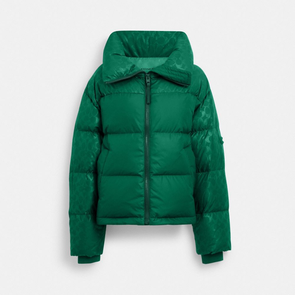 Coach store bubble jacket