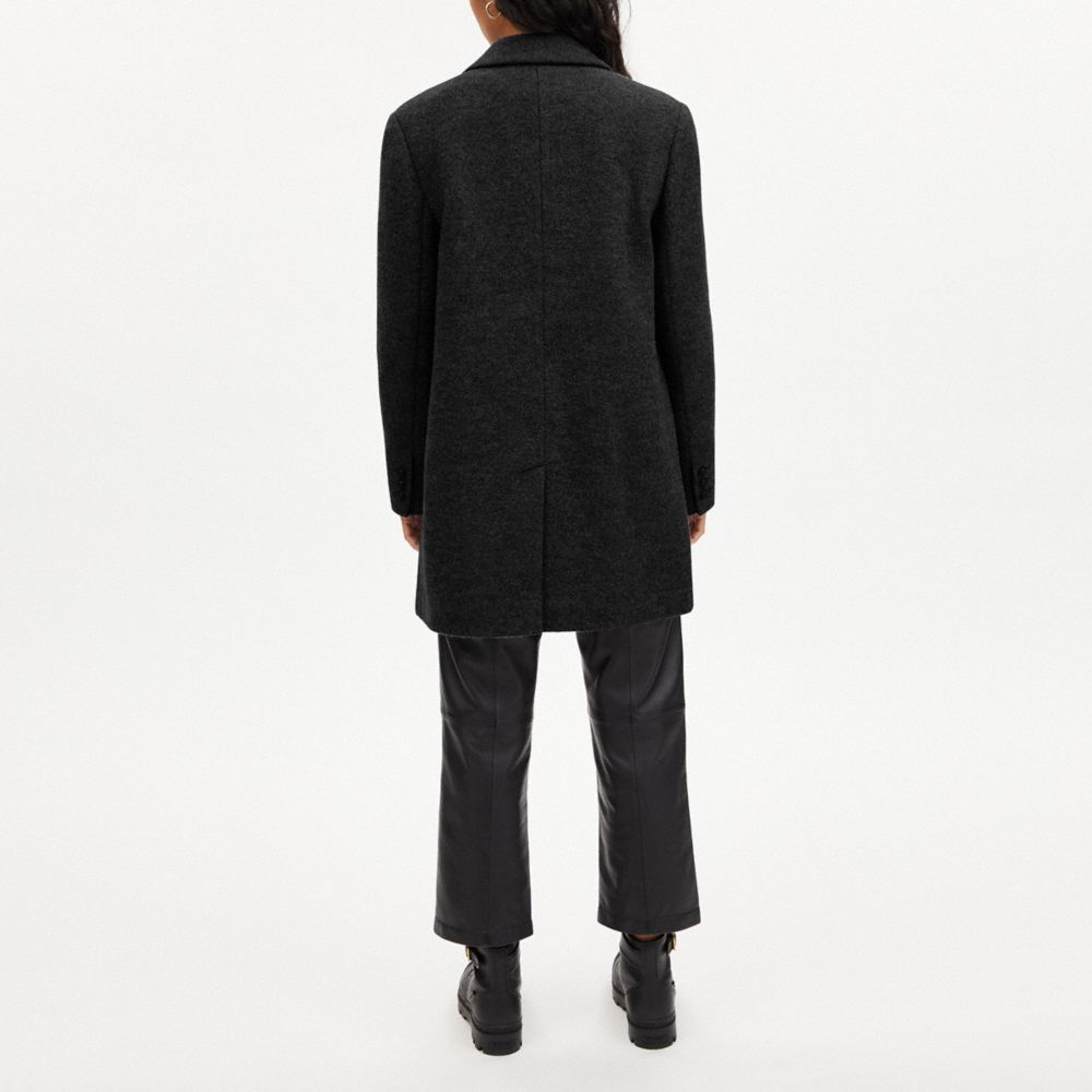 COACH®  Wool Chester Coat