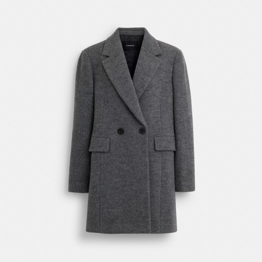 COACH®  Wool Chester Coat