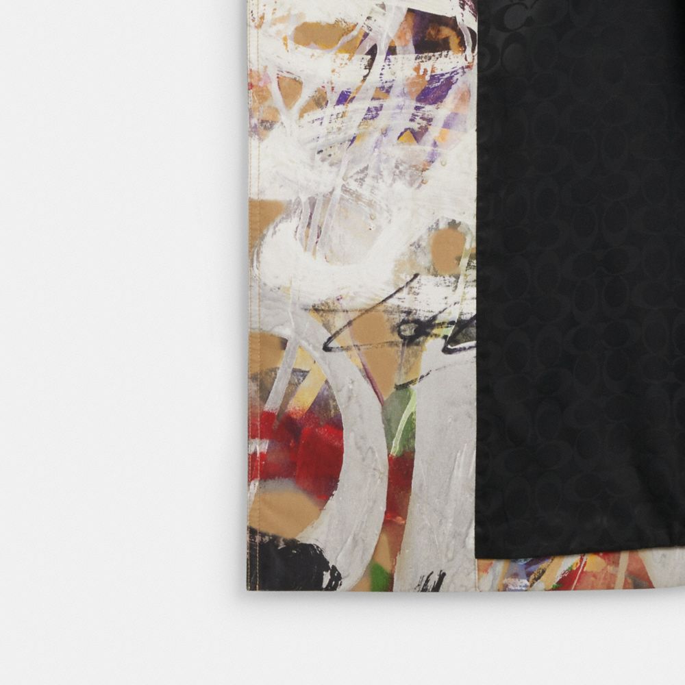 COACH®,Coach X Mint + Serf Trench Coat,,Angle View