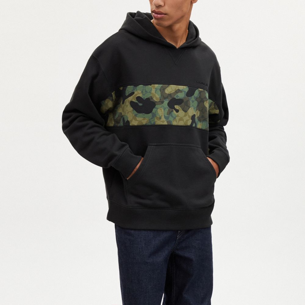 Thick hot sale camo hoodie