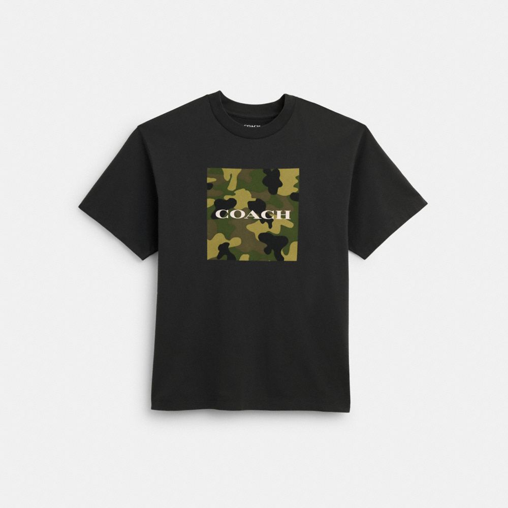 205COL - Printed Camo T-Shirt