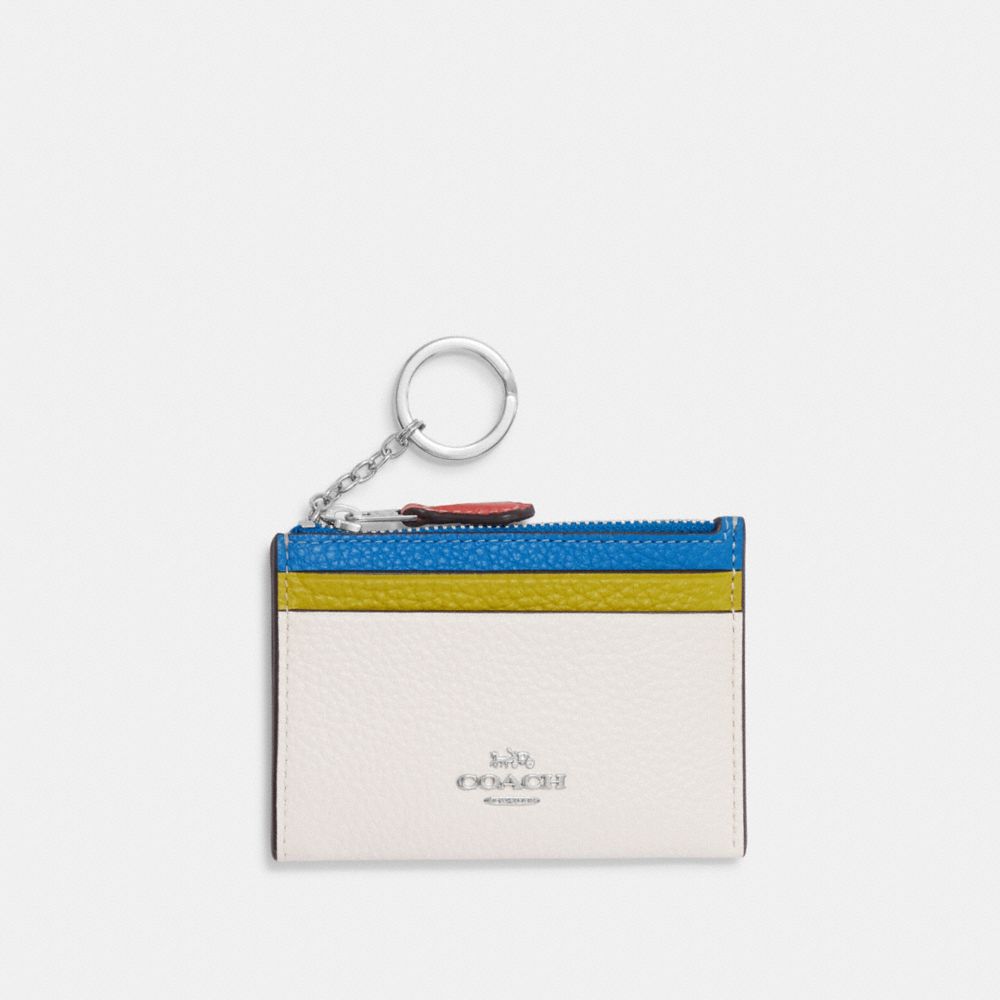 COACH® | Mini Skinny Id Case In Colorblock