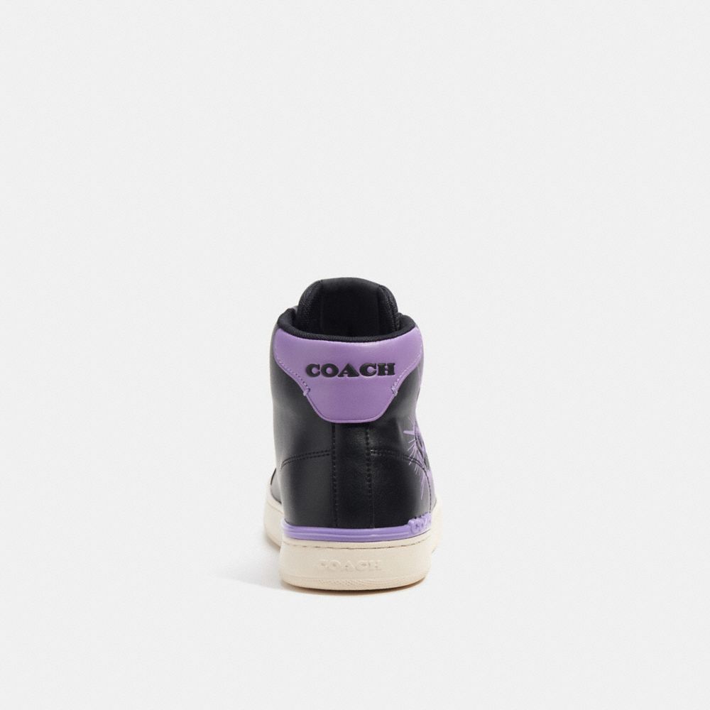 COACH®,Clip High Top Sneaker,,Alternate View