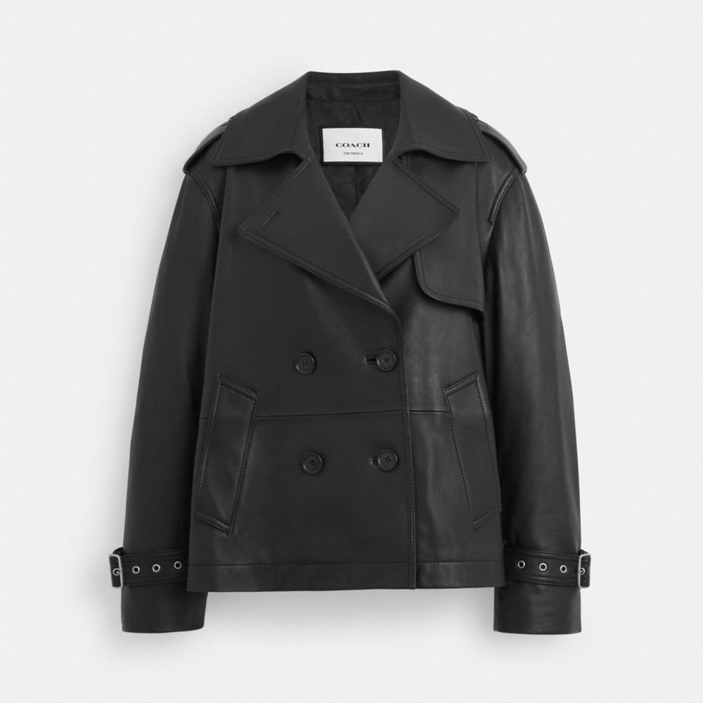 Coach black outlet coat