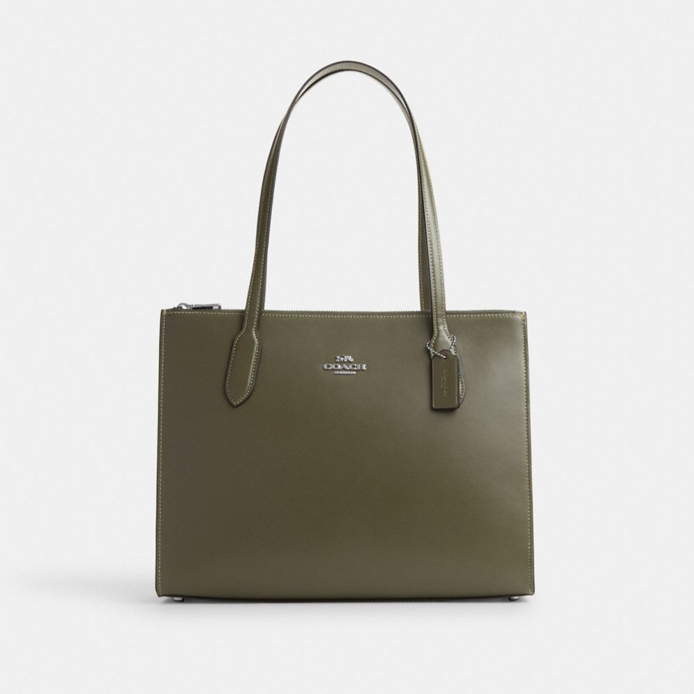 Olive green coach purse new arrivals