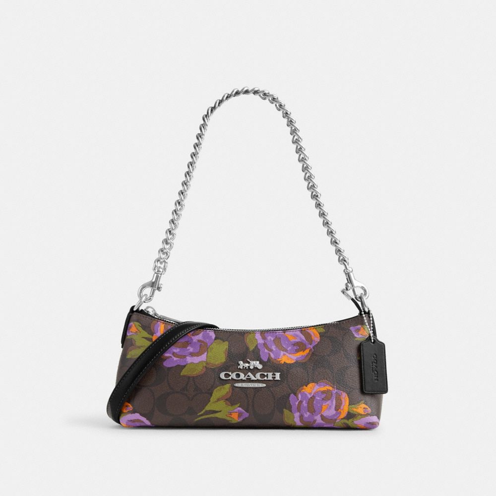 Emelia Monogram Tote - Dark Multi-Color