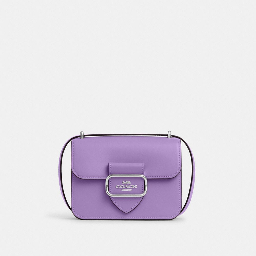 Coach Outlet Mini Wallet On A Chain in Purple