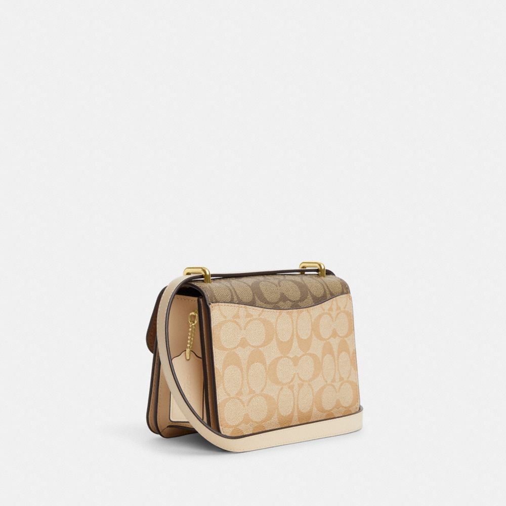 Coach Morgan Square Crossbody in Colorblock Signature Canvas