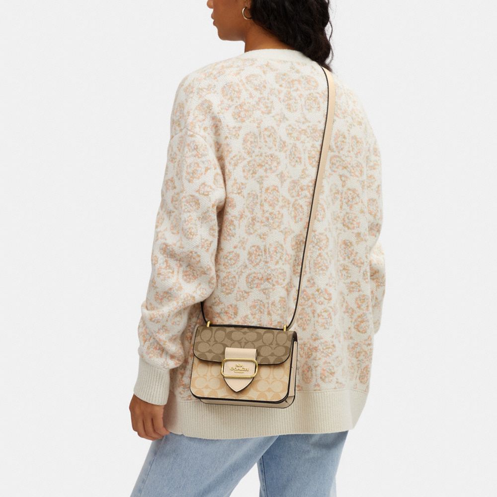 COACH®  Morgan Square Crossbody In Colorblock Signature Canvas