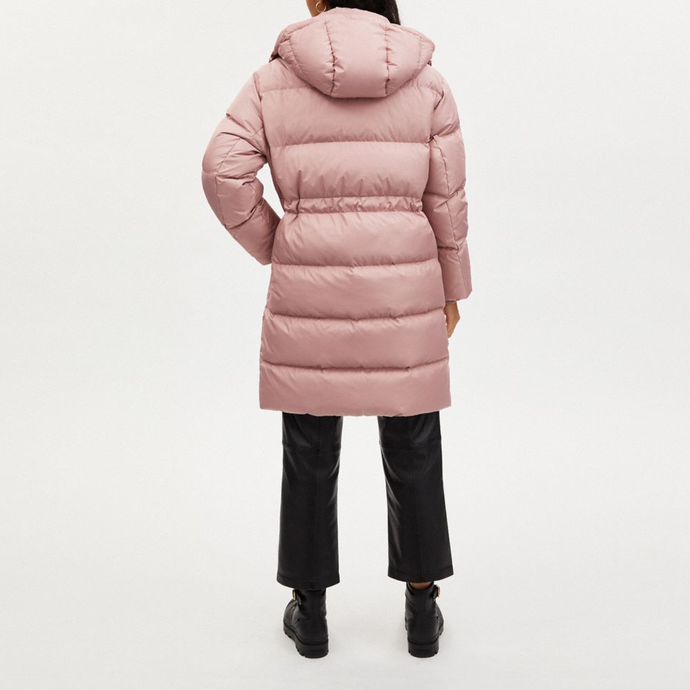 COACH®,Mid Down Puffer,,Scale View