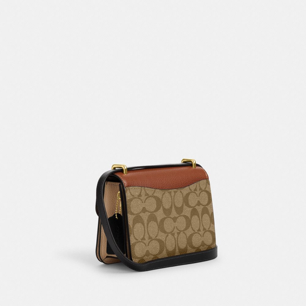 COACH®  Morgan Square Crossbody In Colorblock Signature Canvas