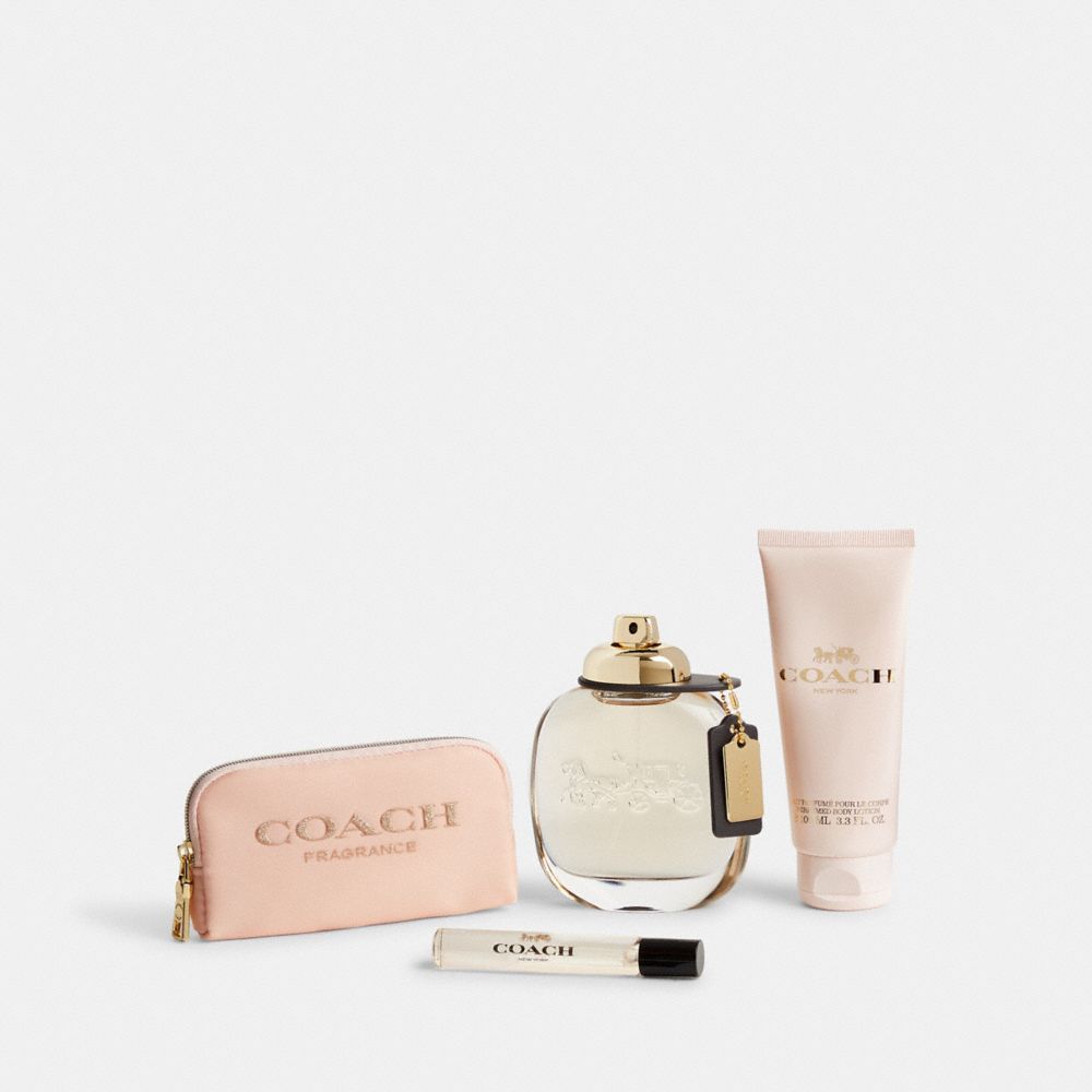 COACH®,Coach Eau De Parfum 4 Piece Gift Set,,Front View