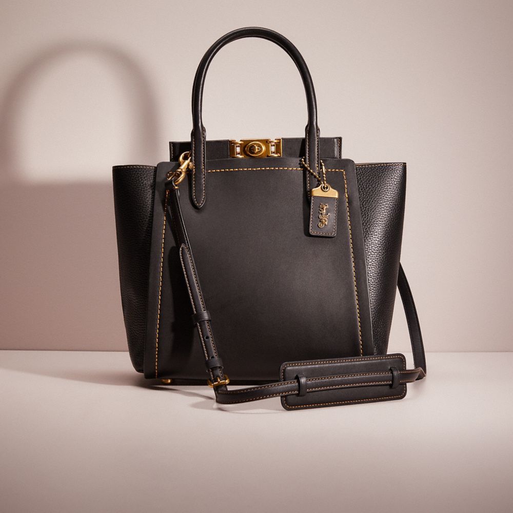 Coach troupe tote black new arrivals