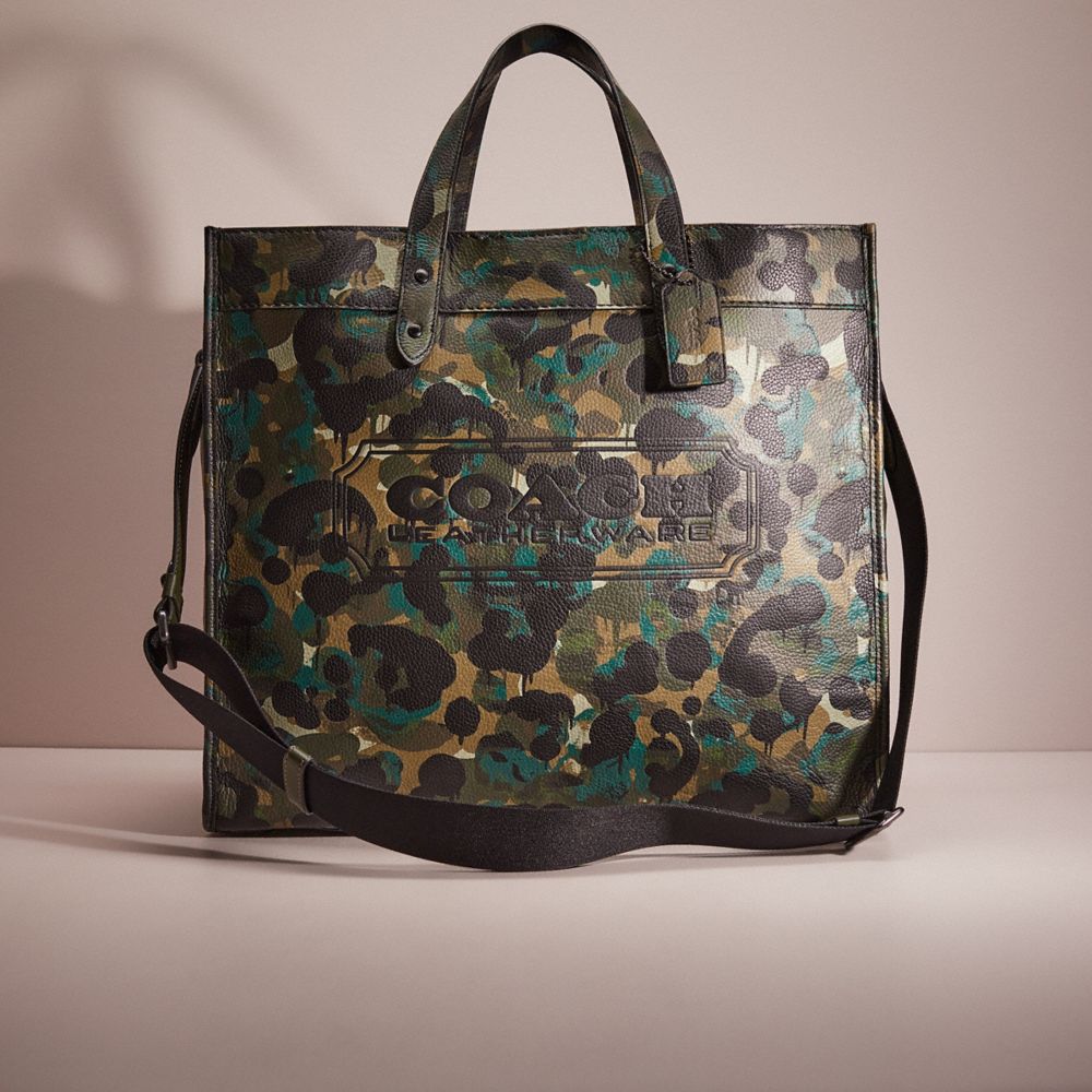 Coach camouflage tote online