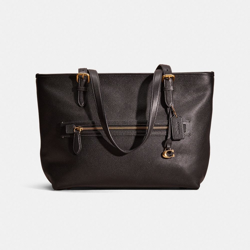 Coach taylor tote black sale