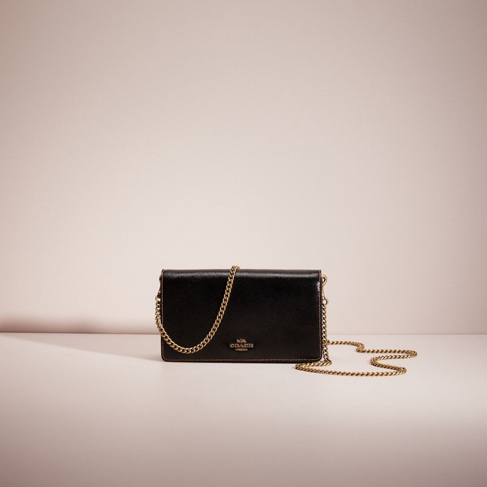 Restored Callie Foldover Chain Clutch | COACH®