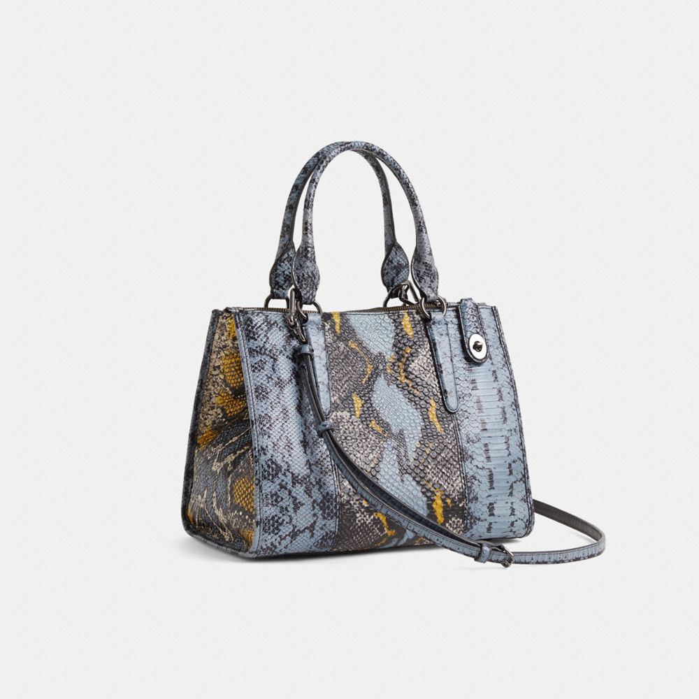 Restored Swinger In Signature Denim | COACH®