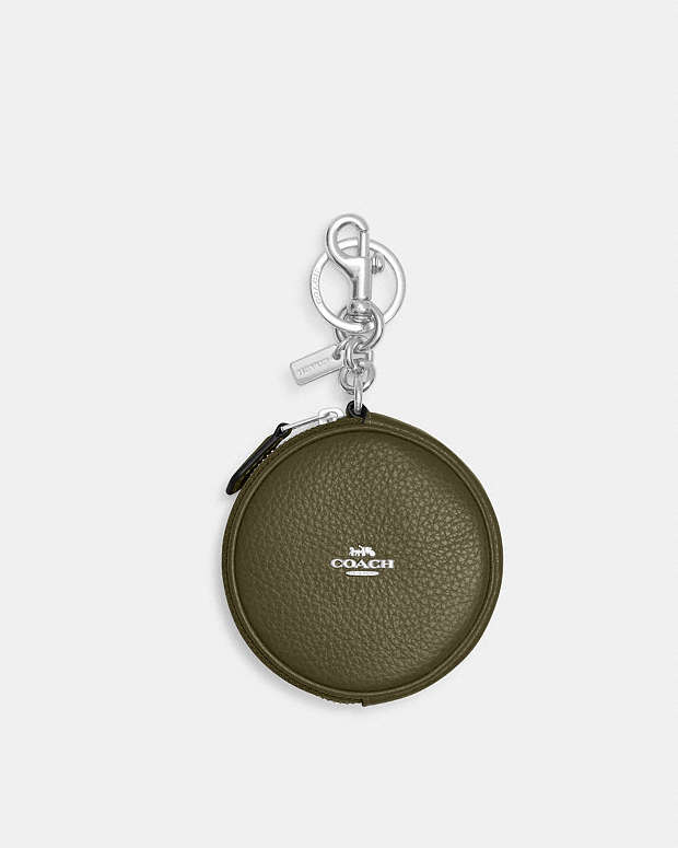 Circular Coin Pouch Bag Charm