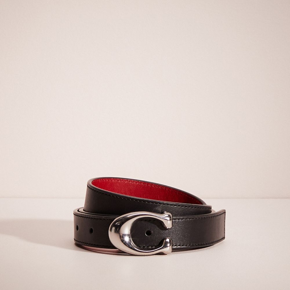 Restored Signature Buckle Cut To Size Reversible Belt, 38 Mm