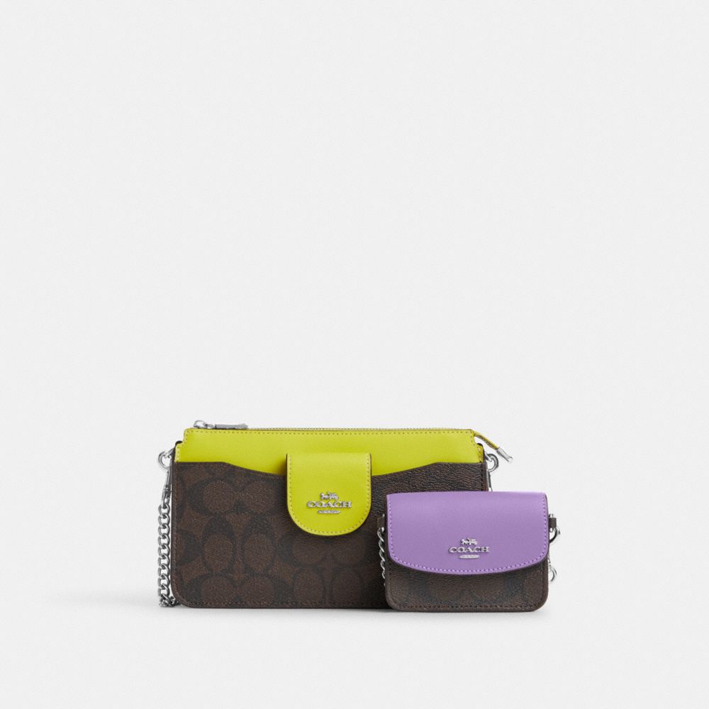 COACH® Outlet  Poppy Crossbody In Colorblock