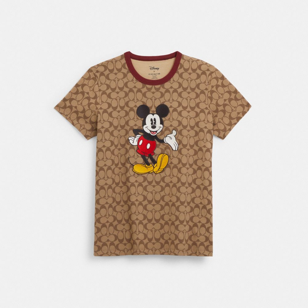 公式】コーチアウトレット | 【DISNEY X COACH】ミッキーマウス / シグネチャー Tシャツ トップス&ワンピース