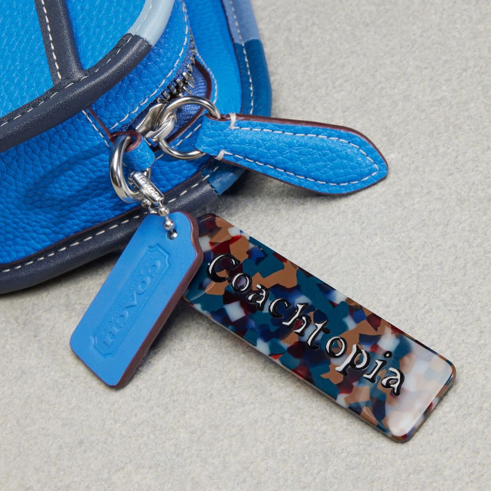 COACH®,Crossbody Belt Bag In Coachtopia Leather With Colorful Binding,,Group View