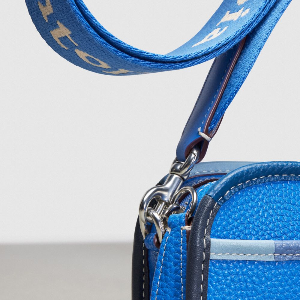 COACH®,Crossbody Belt Bag In Coachtopia Leather With Colorful Binding,,Closer View