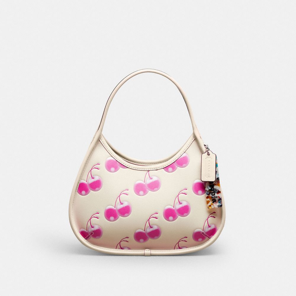 Ergo Bag In Coachtopia Leather With Cherry Print Coachtopia