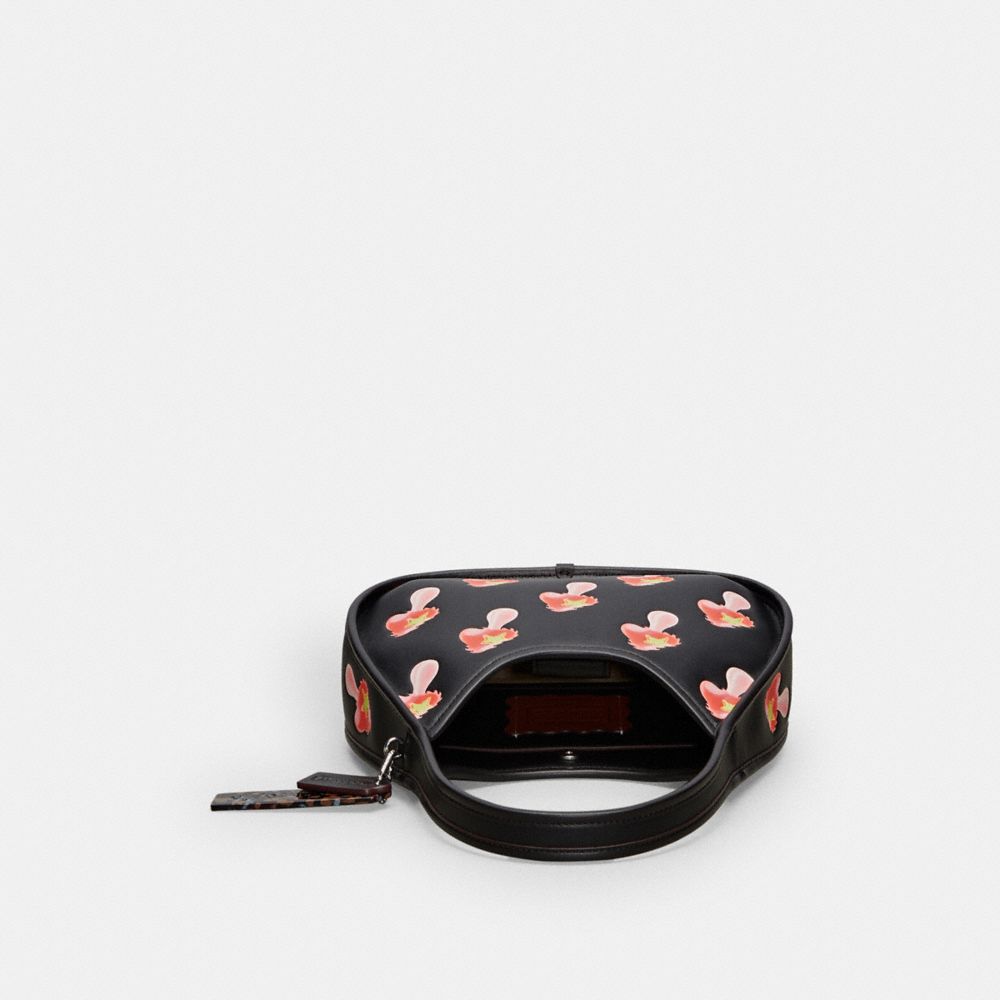 COACH®,Ergo Bag In Coachtopia Leather With Mushroom Print,,Inside View,Top View