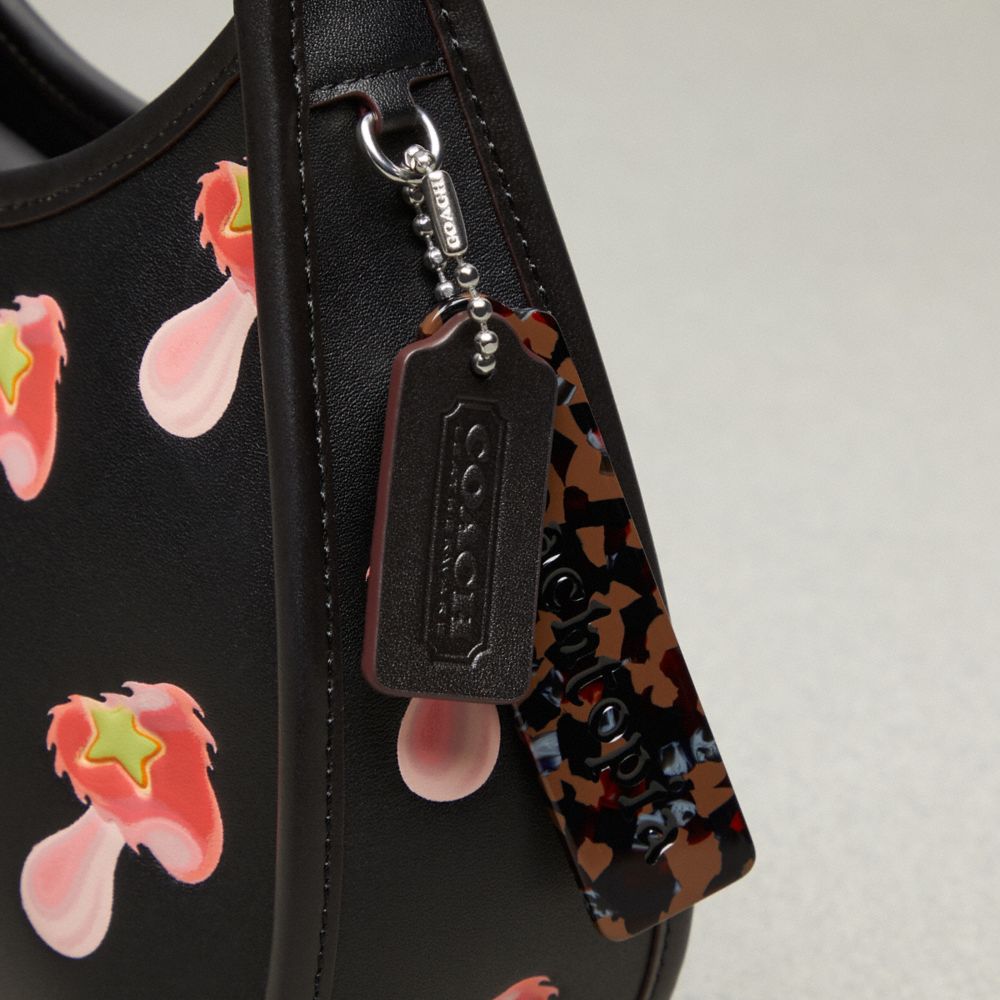 COACH®,Ergo Bag In Coachtopia Leather With Mushroom Print,,Group View