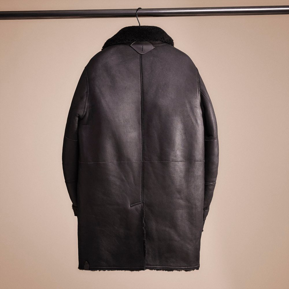 Restored Reversible Shearling Coat